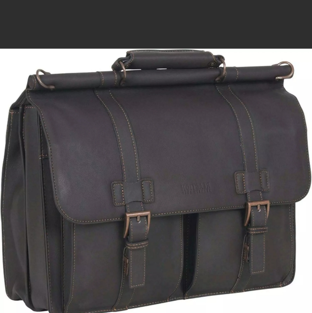 NEW Colombian Leather Kenneth Cole Bag